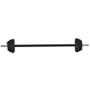 Bilanciere con Dischi 1,25Kg 2,5Kg 5Kg Peso Regolabile  Nero