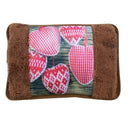 Borsa Acqua Calda Elettrica Scaldamani Ricaricabile Marrone