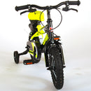 Bicicletta per Bambino 16"" 2 Freni Sportivo Giallo Neon e Nero