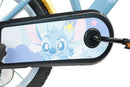 Bicicletta per Bambini 16" Disney Stitch Freni Caliper e Stabilizzatori in Acciaio Hi-Ten Azzurro