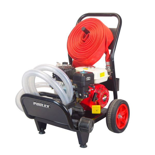 online Motopompa Antincendio a Scoppio 4T Tubo 25m con Aspiratore Acqua e Carrello Pool Sam