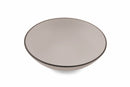 Set 6 Piatti Frutta in Gres Ø20 cm Villa d'Este Home Tivoli Tortora Kora Light
