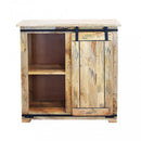 Mobile Wystan 90x45x90 h cm in Legno Marrone
