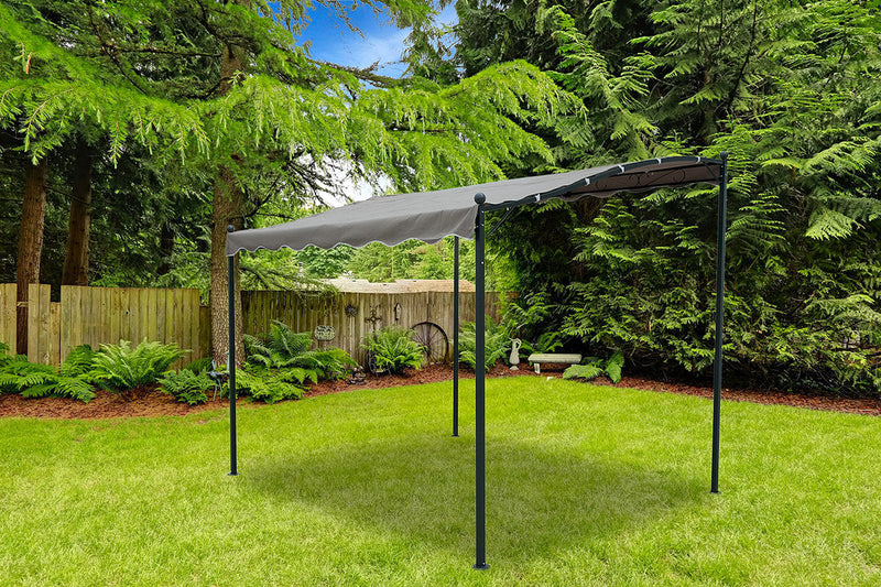 Pergola da Giardino in Ferro 3x2,5 mt Soriani Tortora