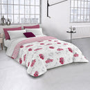 Trapunta con Stampa Papavero Rosso