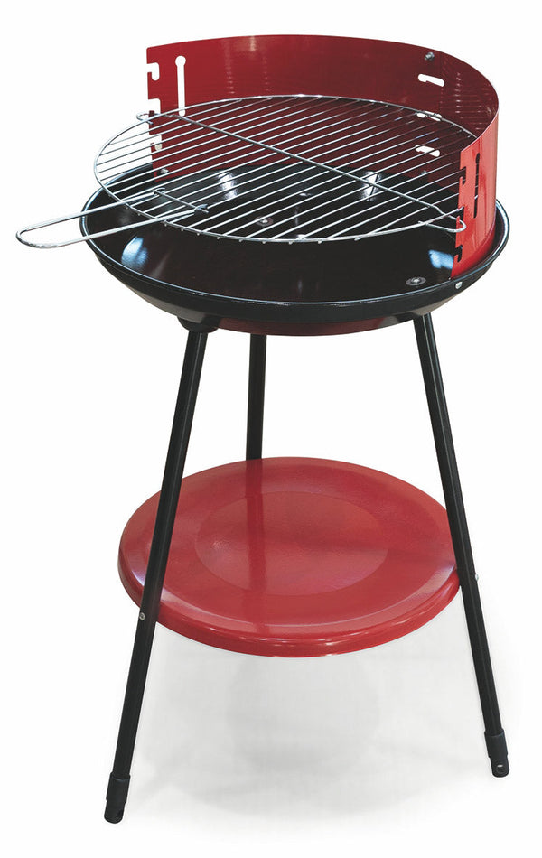 acquista Runder Holzkohlegrill Ø42 cm Soriani Sun-day Red