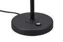 Lampada da Tavolo da Interno a LED in Metallo Nero Opaco