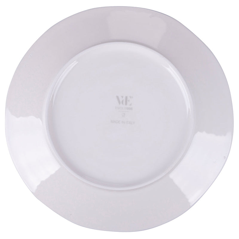 Piatto da Portata Ø35 cm  in Ceramica VdE Tivoli 1996 Face to grey 