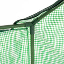 Mini Serra da Giardino 180x90x70 cm in Polietilene Verde
