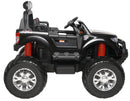 Macchina Elettrica per Bambini 2 posti Fuoristrada 24V con Licenza Ford Monster Truck 4x4 Nera