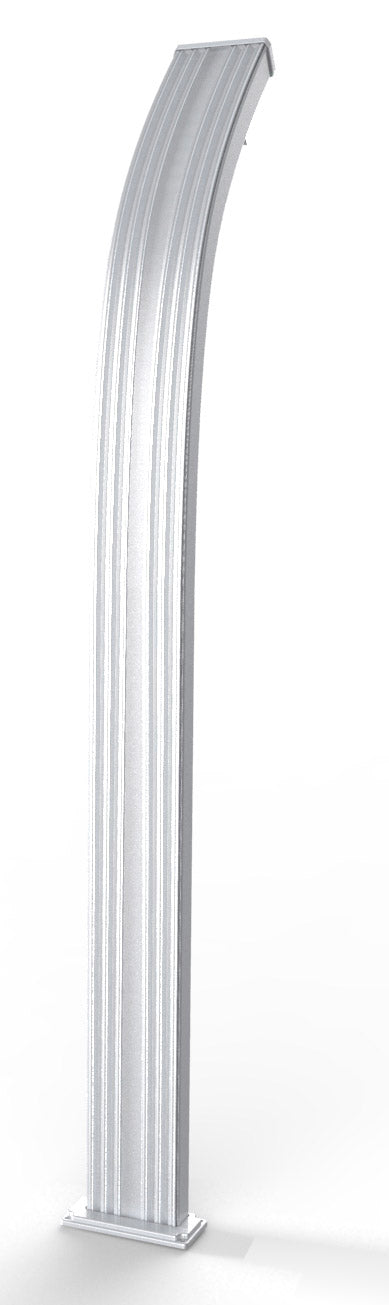 Doccia da Esterno Giardino Miscelatore e Lavapiedi Arkema Spring Inox Paint