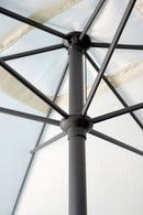 Ombrellone da Giardino 3x2 m Palo Ø48 mm Telo in Polietilene Ecrù