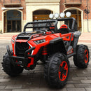 Macchina Elettrica per Bambini 12V Fuoristrada 4x4 Kidfun Cross Country Rossa