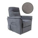 Poltrona alzapersona Alessia 79x94102 cm 2 motori tessuto Twist 03