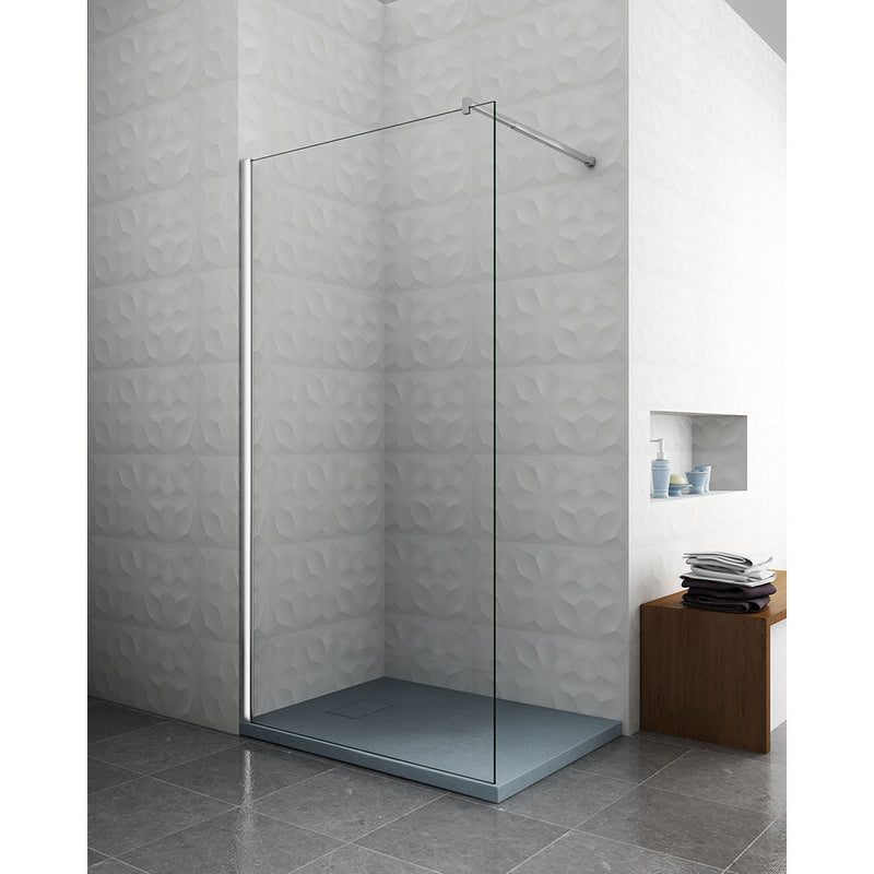 Piatto Doccia Effetto Pietra Filo Pavimento o Tradizionale Grigio