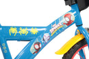 Bicicletta per Bambini 16" Marvel Spidey Freni Caliper e Stabilizzatori in Acciaio Hi-Ten Azzurro