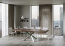 Tavolo Allungabile 140-400x90x77 cm Volantis Noce Telaio 4A 