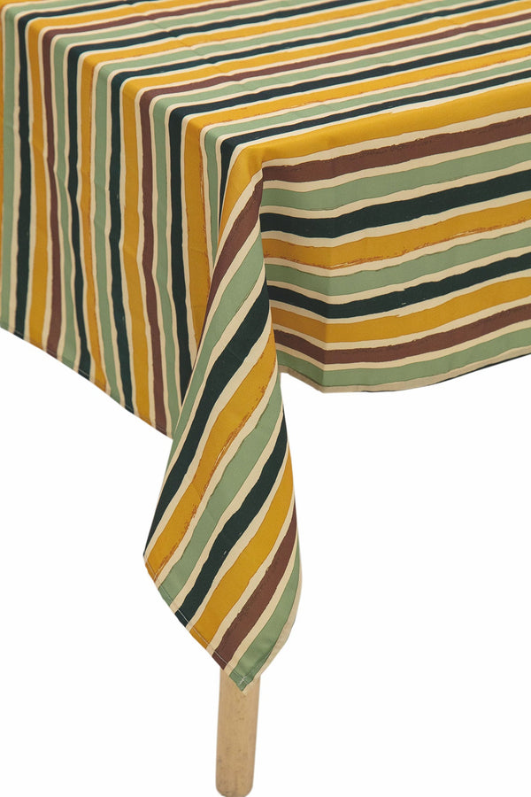 Tischdecke 12-Sitzer 140x240 cm Villa d'Este Home Tivoli Guarana Stripes sconto