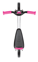 Bicicletta Pedagogica per Bambini 10" Senza Pedali Globber Go Bike Bianco e Rosa