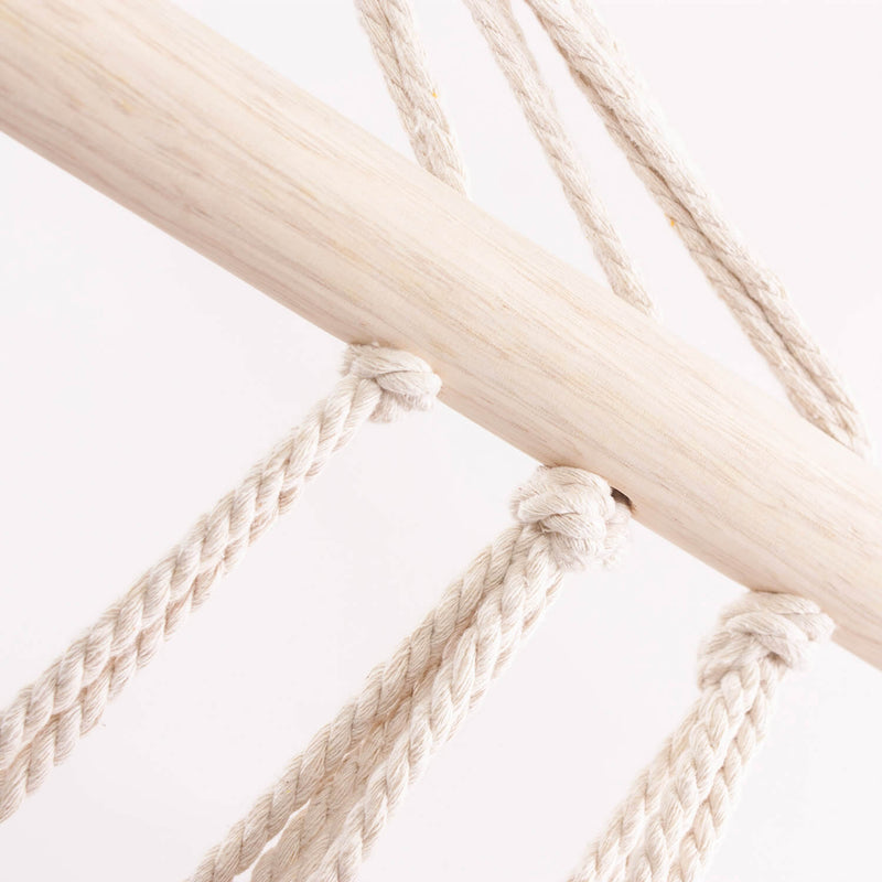 Amaca Poltrona Sospesa 95x50 cm in Cotone Beige