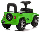 Macchina Cavalcabile per Bambini con Licenza Jeep Rubicon Verde