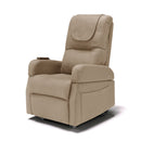 Poltrona Alzapersona 4 motori 70x87x105 cm a Batteria Ricaricabile In Tessuto Diva Dubai Tortora