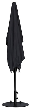 Ombrellone da Giardino 2x3 m Palo Ø38 mm Lyon Grigio Scuro