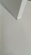 Coprilavatrice da Esterno in PVC 95x60x94 cm 2 Ante con Ripiani Laterali Laundry Bianco Seconda Scelta