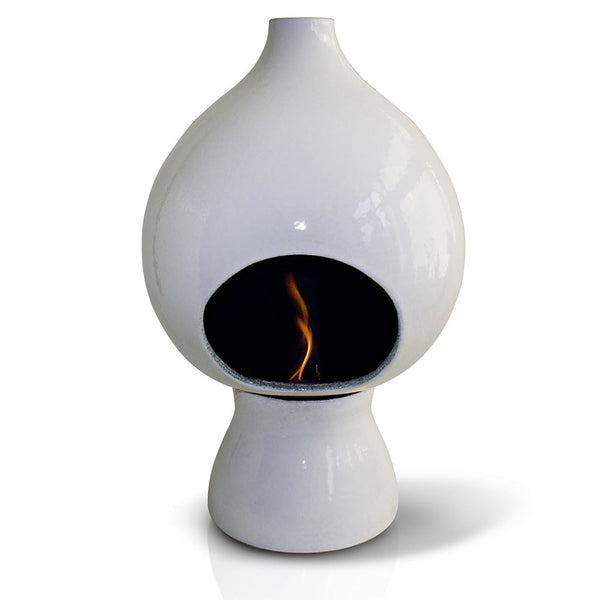 online Keramik Boden Bioethanol Kamin 45x70 cm Ferazzoli Arab Giant Weiß