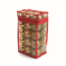Set 30 Palle di Natale Ø6 cm in Plastica con Borsa Oro