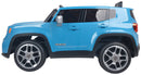 Macchina Elettrica per Bambini 12V con Licenza Jeep Renegade Bianca