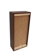 Pensile da Bagno 1 Anta Push 35x18x78,2 cm in Legno TFT Ibiza Tabacco Scuro