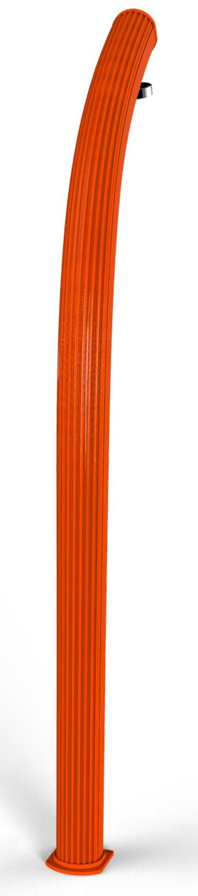 Doccia Solare da Giardino 25L Miscelatore Arkema Jolly Arancio