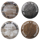 Set 4 Piatti Pizza Ø33x2 cm  in Porcellana VdE Tivoli 1996 Spqr 