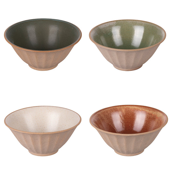 prezzo Set 4 Ciotole Ø15x7 cm 500 ml in Ceramica VdE Tivoli 1996 Pompei