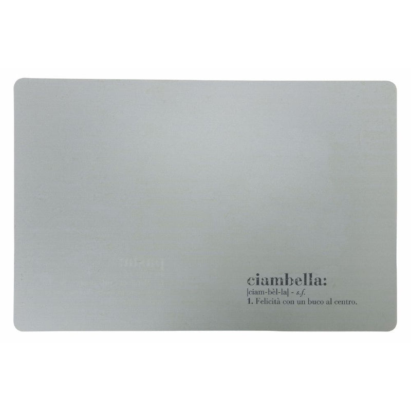 Set 6 Tovagliette Double Face 45x30x0,1 cm in PVC VdE Tivoli 1996 