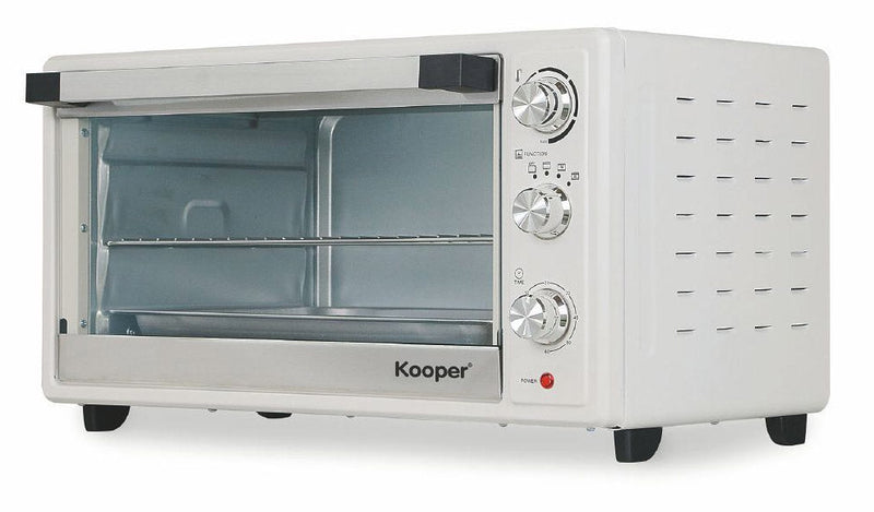 Forno Fornetto Elettrico Ventilto 2000W 55 Litri Kooper 55 Bianco