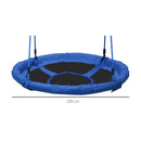 Altalena Rotonda per Bambini Interno ed Esterno 100x180 cm 