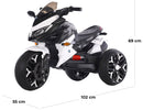Moto Elettrica per Bambini 12V Tristar Bianca