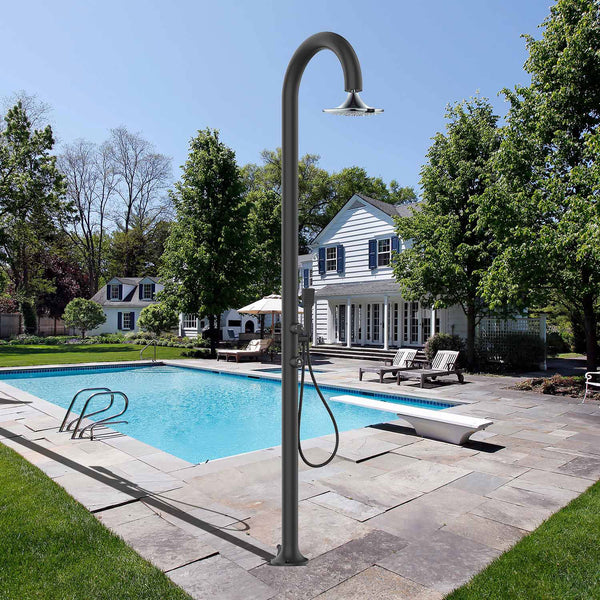 prezzo Doccia da Giardino in Alluminio Soffione 3 Getti Sined Luna Alu D Sensor Nero