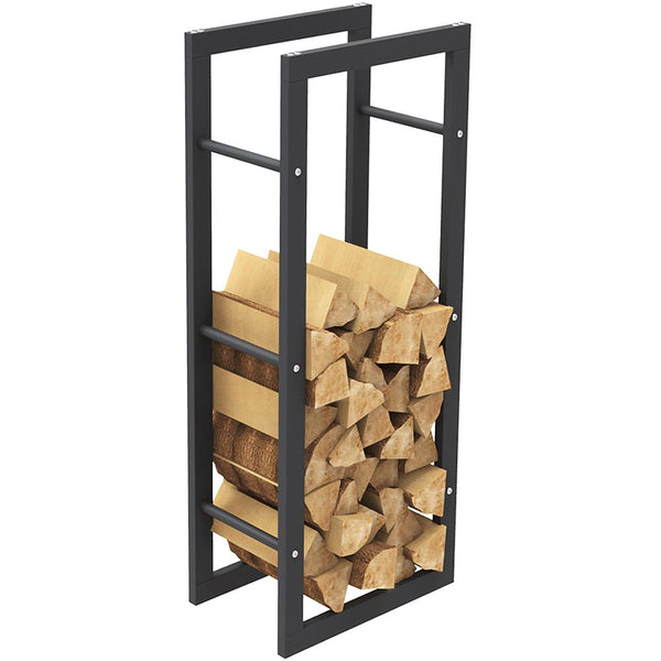 prezzo Portalegna Supporto Metallo Porta Legna Interno Legnaia Camino Stufa 100x40x25cm