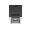 Stufa a Pellet ad Aria Ventilata 8,87kW Stella 90 Bianca