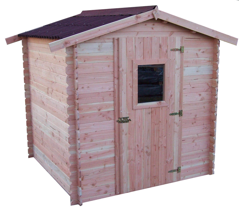 Casetta Box da Giardino 2x2 m Senza Pavimento in Legno Douglas 28mm Dublin