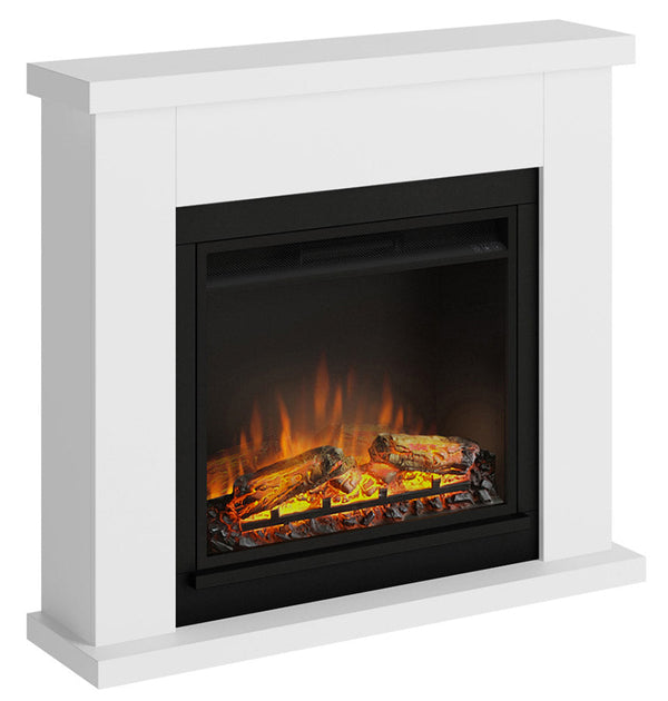 acquista Elektrischer Bodenkamin Flammeneffekt 1500 W Tagu Frode Weiß