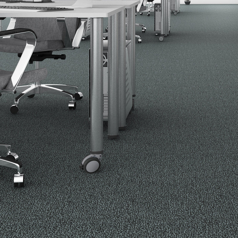 Rotelle Mak Ø80 mm con Piastra di Montaggio Plastica Grigia Acciaio e Tecnoplastica Emuca