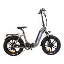 Fat-Bike Bicicletta Elettrica Pieghevole 36V a Pedalata Assistita 20"" 250W Grigio Nardò