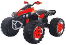 Quad Elettrico per Bambini 12V Kidfun New Quad Rosso