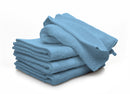 Set Spugna Asciugamani Ospite + Salvietta Azzurro