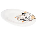 Piatto da Portata 55x27 cm  in Ceramica VdE Tivoli 1996 Face to grey 