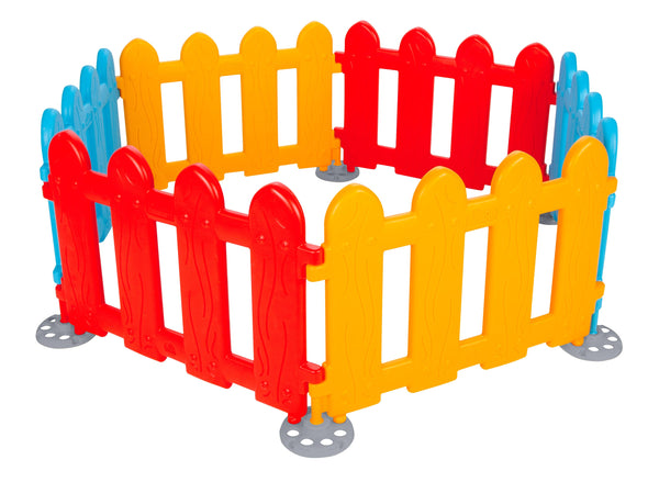 prezzo Staccionata Recinto Multiuso per Bambini 135x155x52 cm Multicolor